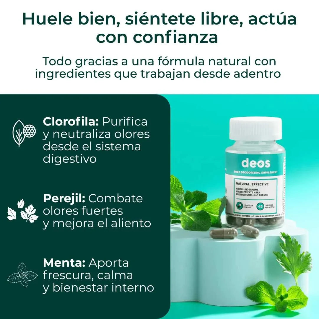 DEOS DESODORANTE INTERNO+ ENVIO GRATIS