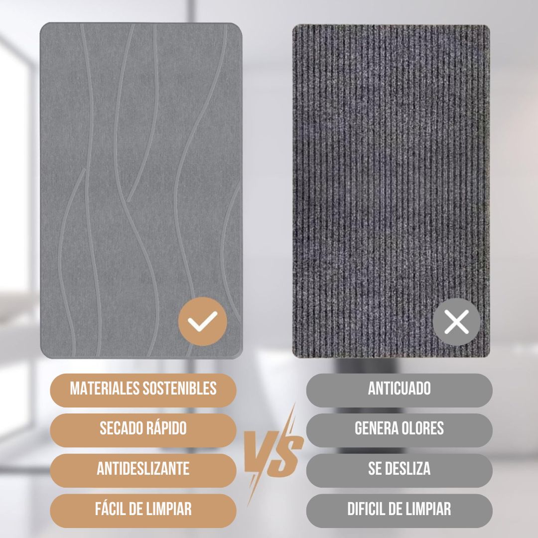 TAPETE DE PIEDRA ABSORBENTE + ENVIO GRATIS