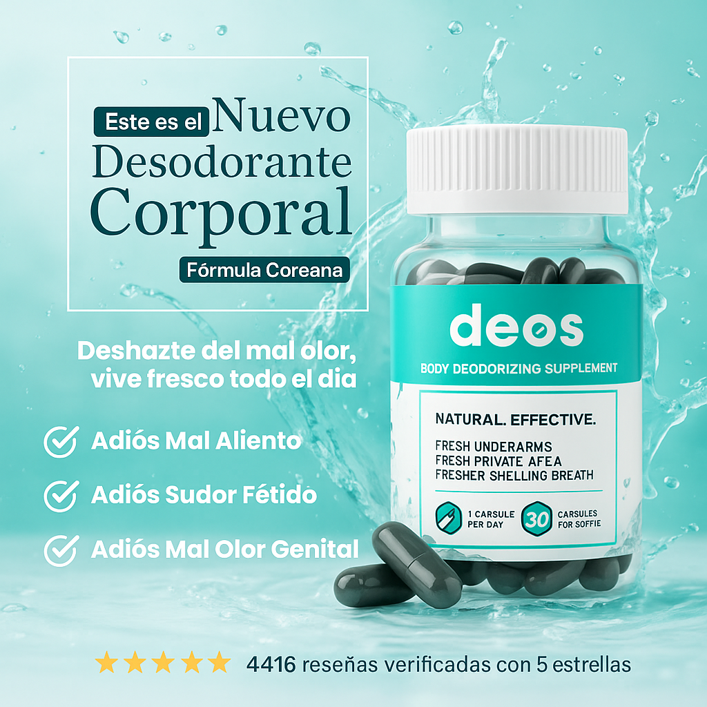 DEOS DESODORANTE INTERNO+ ENVIO GRATIS