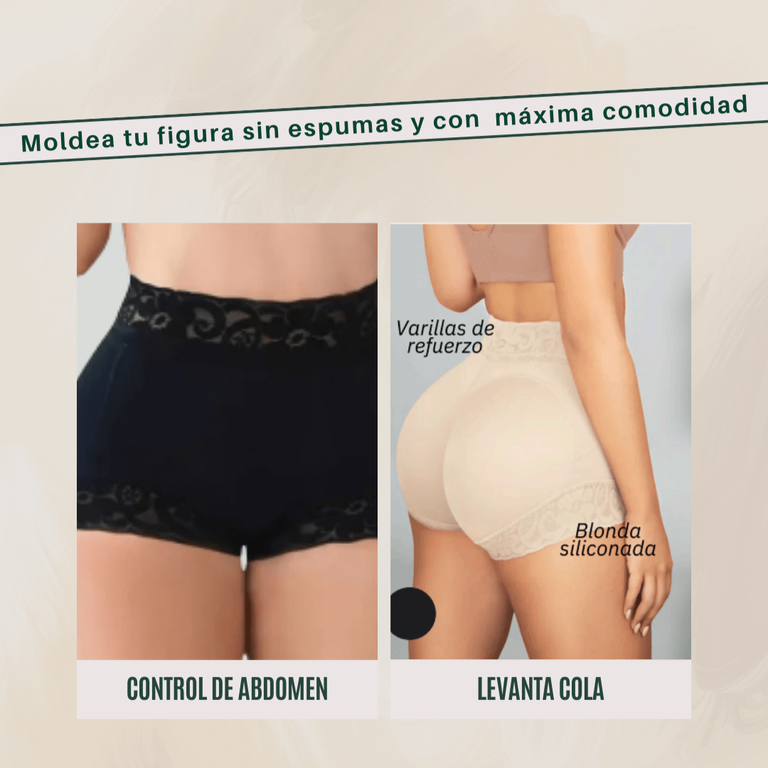 SHORT LEVANTACOLA CONTROL ABDOMEN + ENVIO GRATIS