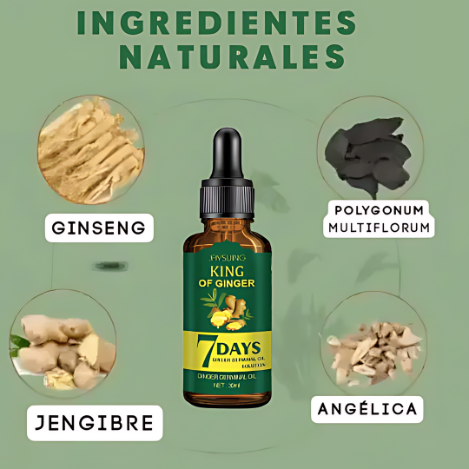 TONICO DE CRECIMIENTO DE JENGIBRE