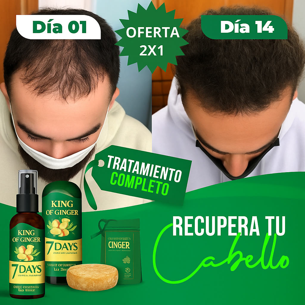 TONICO DE CRECIMIENTO DE JENGIBRE