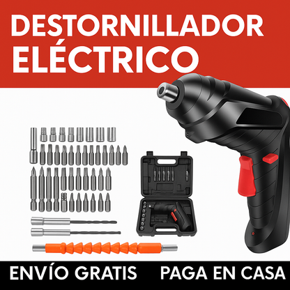 DESTORNILLADOR INALAMBRICO + ENVIO GRATIS