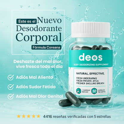 DEOS DESODORANTE INTERNO+ ENVIO GRATIS