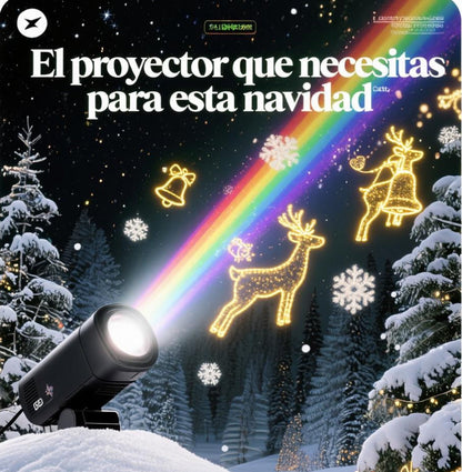 Navidad Brillante en un Toque 🎅💡PROYECTOR NAVIDEÑO + ENVIO GRATIS