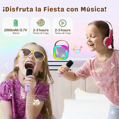 🎤 ¡Canta sin parar! Mini Karaoke con Envío Gratis